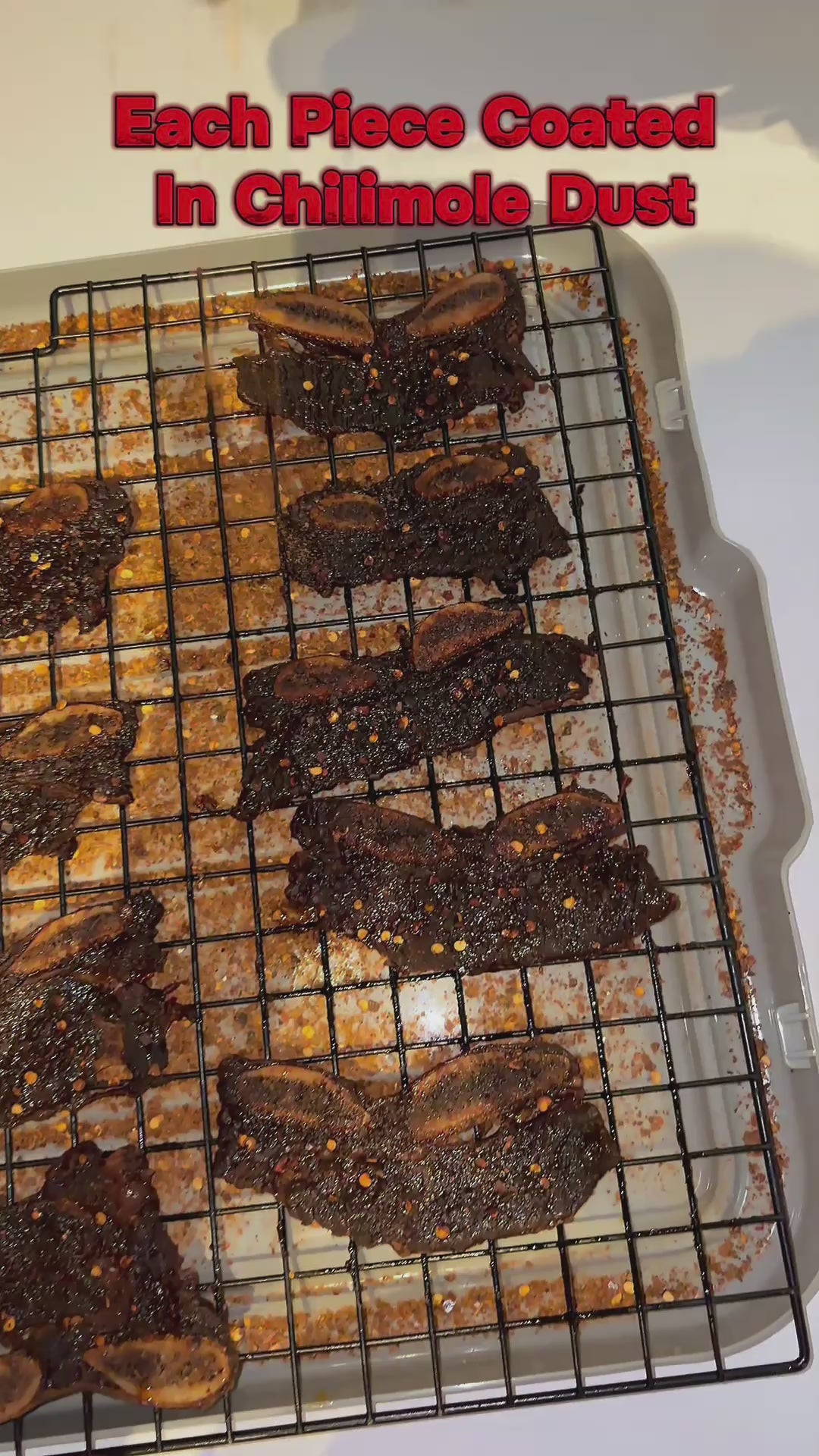 Plate Beef Chilimole Jerky